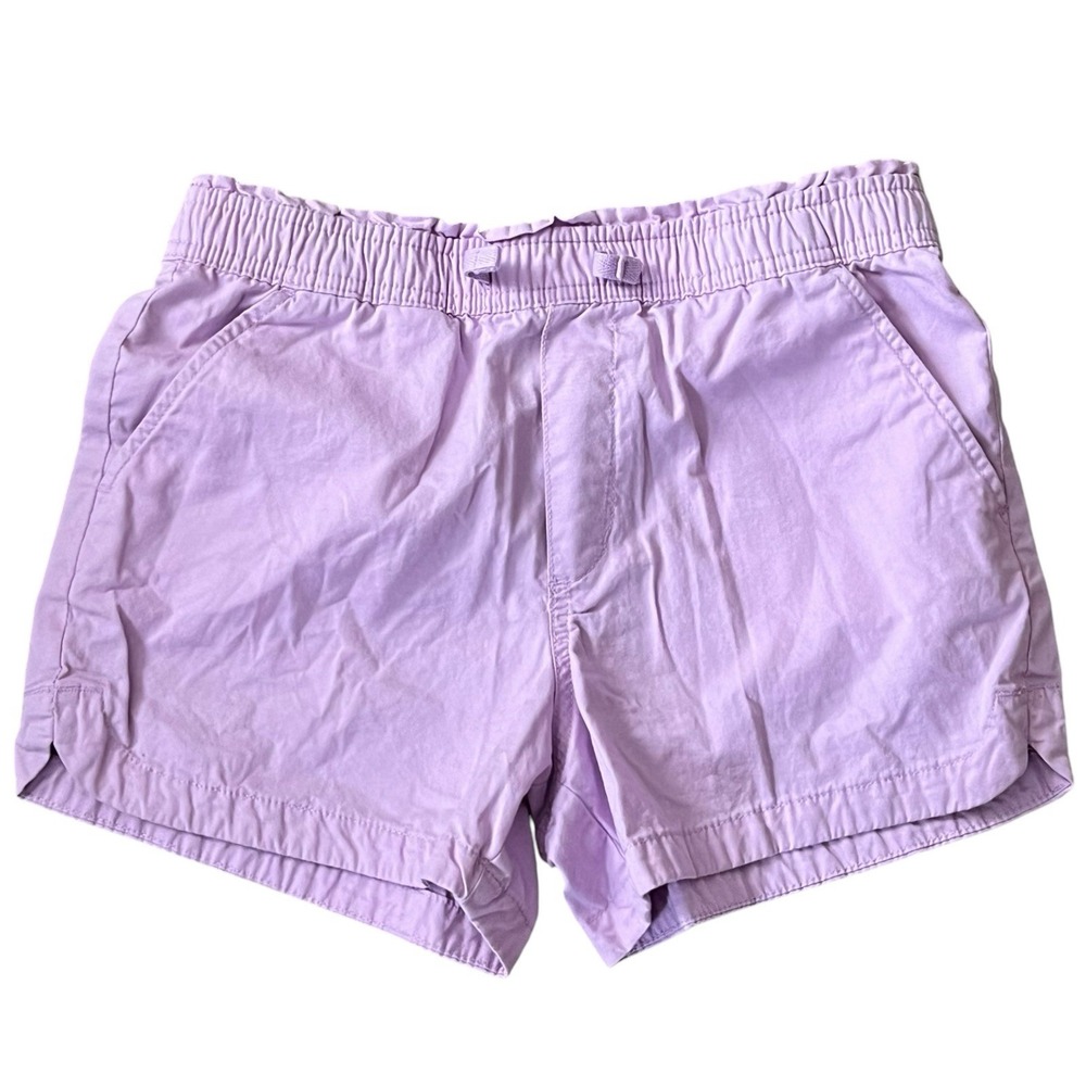 Gap Kids Girls Woven Shorts Sz XL 14/16 Orchid Bloom Purple Lightweight Classic